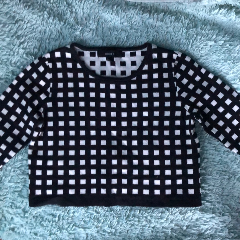 Forever 21 square crop jacket
